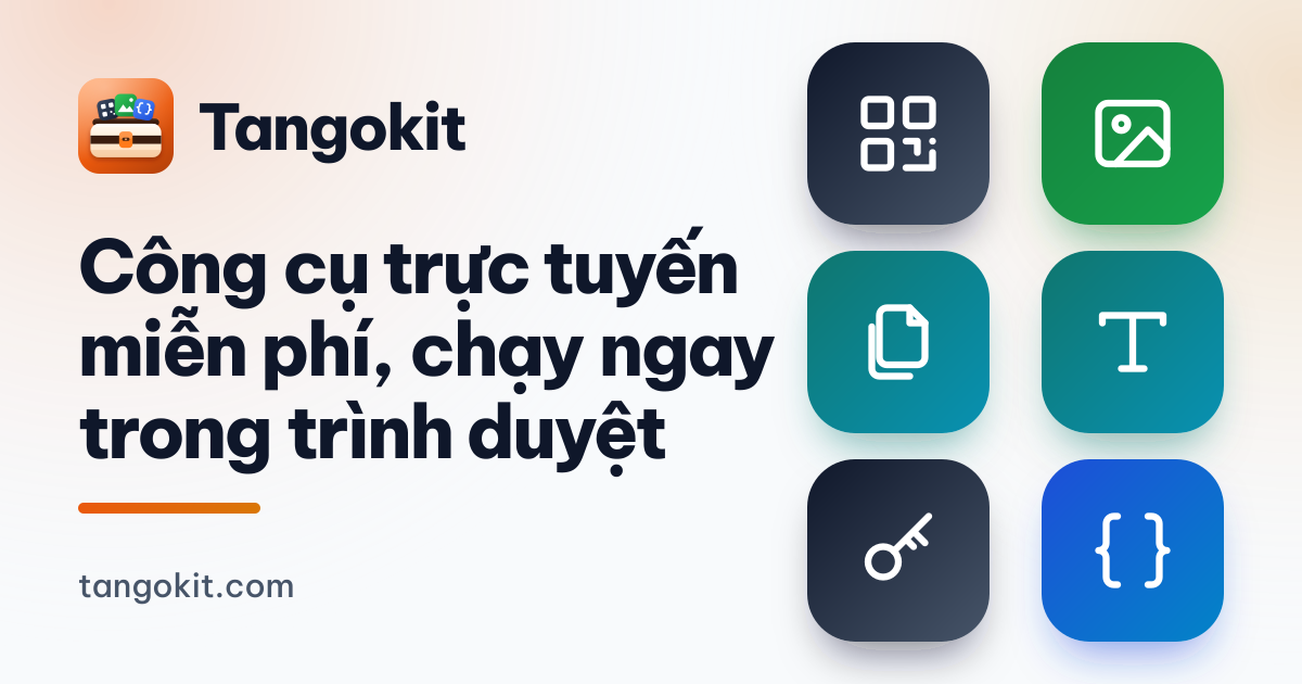 Ảnh xem trước Tangokit: Công cụ trực tuyến miễn phí, chạy ngay trong trình duyệt